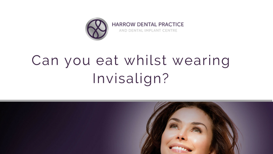 Can you eat with Invisalign in your mouth