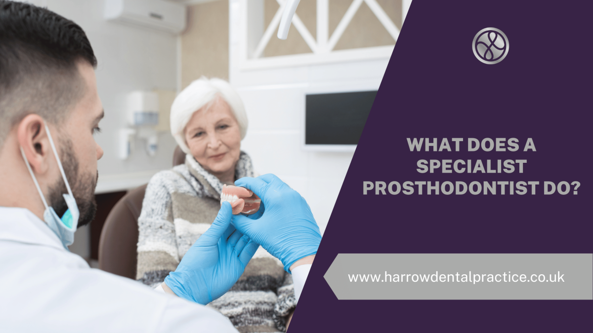 What Does A Specialist Prosthodontist Do?